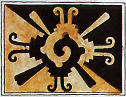 Símbolo del tipo yin-yang en el Códice Magliabecchi.