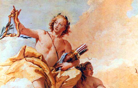 Apolo y Artemis. Tiépolo