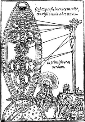Grabado del Evangelio Latino-Siríaco, 1555