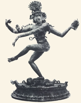 Shiva en su danza de transformación