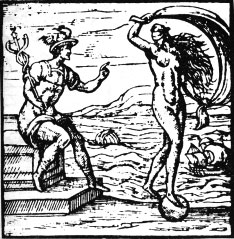 Mercurio y Fortuna.