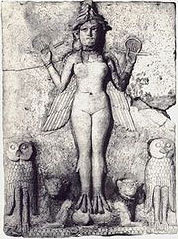 La diosa Ishtar vista como Lilith