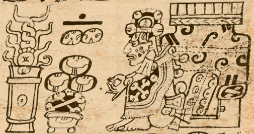 Ixchel, pág. 28b del Códice Dresde.