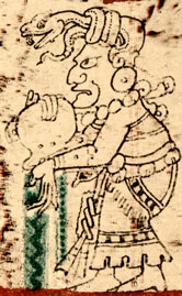 Ixchel. Códice Dresde, pág. 39b.