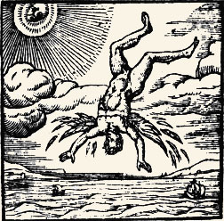 Ícaro. Emblemas, de Alciato, 1531