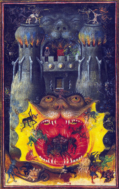 Infierno. Libro de horas de Catalina de Cleves