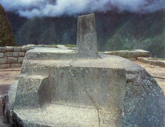 Intihuatana. Machu Pichu