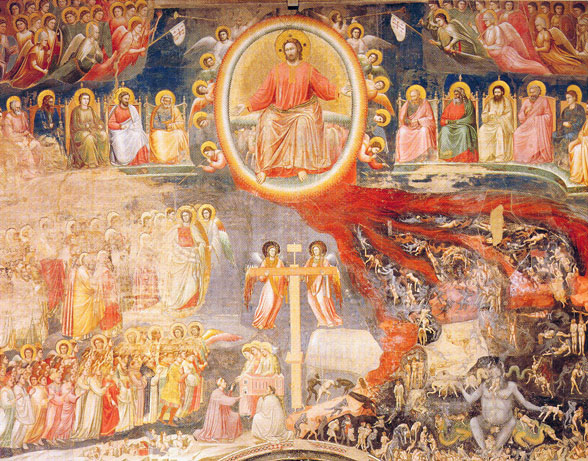 El Juicio Final. Giotto.Capilla de la Arena, Padua, 1304-1305