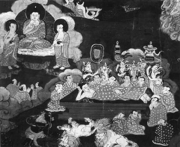 Buda en el Nirvana. Tibet, s. XVIII
