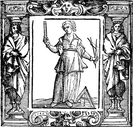 Medida. Cesare Ripa, Iconología. Roma 1593.