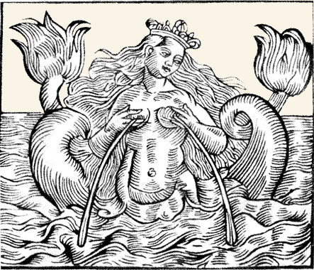 La sirena de los filósofos. Basilio Valentín, Azoth, París 1624.