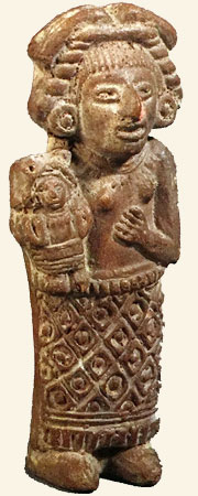 Tonantzin. Cerámica azteca, s. XIV-XV. Museo Británico.