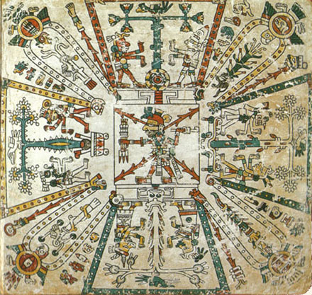 Quetzalcóatl-Venus, Códice Fejérváry-Mayer, pág. I